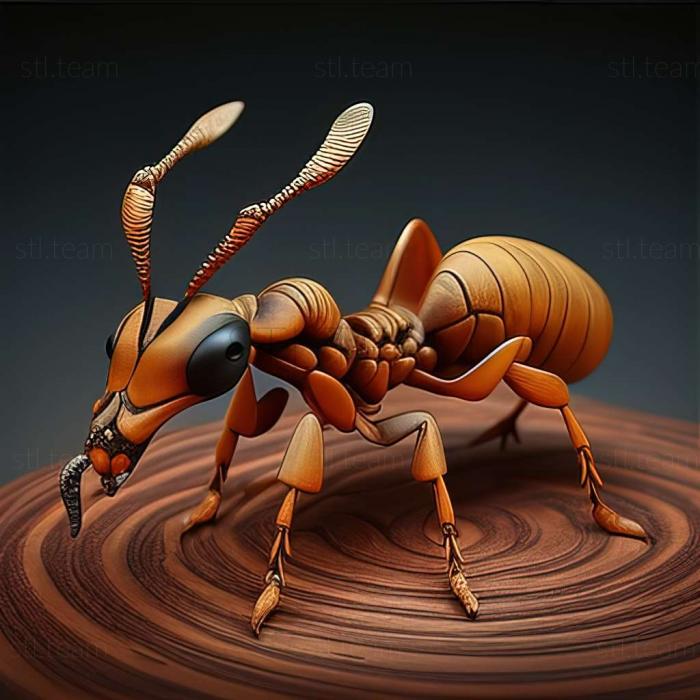 3D модель Camponotus pennsylvanicus (STL)